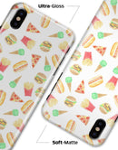 The Fun Fries,Pizza,Dogs, and Icecream - iPhone X Clipit Case
