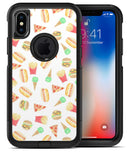 The Fun Fries,Pizza,Dogs, and Icecream - iPhone X OtterBox Case & Skin Kits