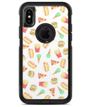 The Fun Fries,Pizza,Dogs, and Icecream - iPhone X OtterBox Case & Skin Kits