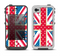 The Fun Styled Vector London England Flag Apple iPhone 4-4s LifeProof Fre Case Skin Set