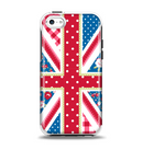 The Fun Styled Vector London England Flag Apple iPhone 5c Otterbox Symmetry Case Skin Set