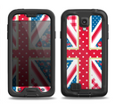 The Fun Styled Vector London England Flag Samsung Galaxy S4 LifeProof Fre Case Skin Set