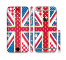 The Fun Styled Vector London England Flag Sectioned Skin Series for the Apple iPhone 6s Plus