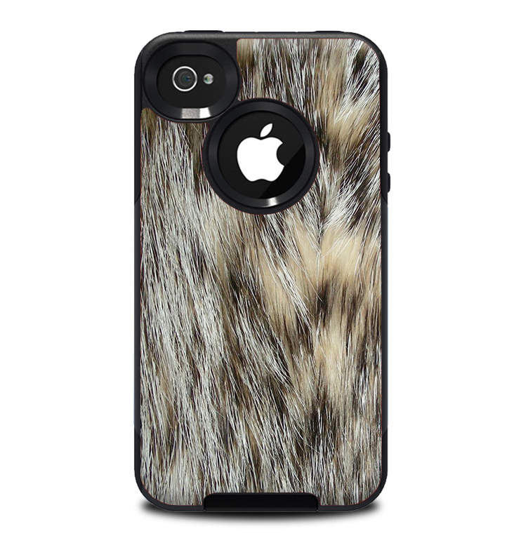 The Furry Animal Skin for the iPhone 4-4s OtterBox Commuter Case