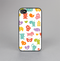 The Furry Fun-Colored Critters Pattern Skin-Sert for the Apple iPhone 4-4s Skin-Sert Case