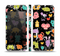 The Furry Fun-Colored Critters Pattern Skin Set for the Apple iPhone 5