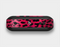 The Fuzzy Real Pink Leopard Print Skin Set for the Beats Pill Plus