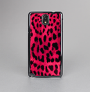 The Fuzzy Real Pink Leopard Print Skin-Sert Case for the Samsung Galaxy Note 3