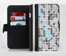 The Genetics Ink-Fuzed Leather Folding Wallet Credit-Card Case for the Apple iPhone 6/6s, 6/6s Plus, 5/5s and 5c