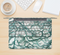 The Gentle Green Wrinkled Lace Skin Kit for the 12" Apple MacBook (A1534)