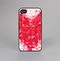 The Geometric Faded Red Heart Skin-Sert for the Apple iPhone 4-4s Skin-Sert Case