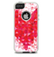 The Geometric Faded Red Heart Skin For The iPhone 5-5s Otterbox Commuter Case