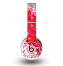 The Geometric Faded Red Heart Skin for the Original Beats by Dre Wireless Headphones
