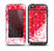 The Geometric Faded Red Heart Skin for the iPod Touch 5th Generation frē LifeProof Case