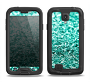 The Glimmer Green Samsung Galaxy S4 LifeProof Fre Case Skin Set