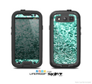 The Glimmer Green Skin For The Samsung Galaxy S3 LifeProof Case