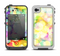 The Glistening Colorful Unfocused Circle Space Apple iPhone 4-4s LifeProof Fre Case Skin Set