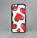 The Glossy Red 3D Love Hearts Skin-Sert Case for the Apple iPhone 6 Plus