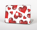 The Glossy Red 3D Love Hearts Skin for the Apple MacBook Air 13"