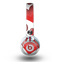 The Glossy Red 3D Love Hearts Skin for the Beats by Dre Mixr Headphones