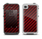 The Glossy Red Carbon Fiber Apple iPhone 4-4s LifeProof Fre Case Skin Set