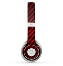 The Glossy Red Carbon Fiber Skin for the Beats by Dre Solo 2 Headphones