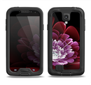 The Glowing Abstract Flower Samsung Galaxy S4 LifeProof Nuud Case Skin Set