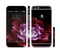 The Glowing Abstract Flower Sectioned Skin Series for the Apple iPhone 6 Plus
