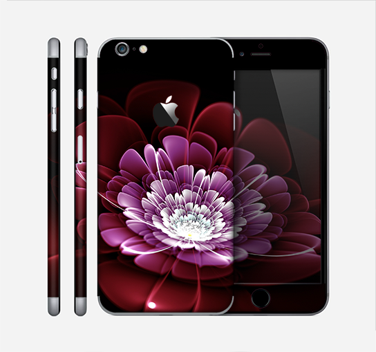 The Glowing Abstract Flower Skin for the Apple iPhone 6 Plus