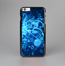The Glowing Blue Music Notes Skin-Sert for the Apple iPhone 6 Skin-Sert Case