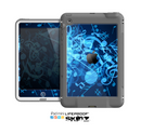 The Glowing Blue Music Notes Skin for the Apple iPad Mini LifeProof Case