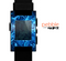 The Glowing Blue Music Notes Skin for the Pebble SmartWatch