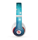 The Glowing Blue & Teal Translucent Circles Skin for the Beats by Dre Studio (2013+ Version) Headphones