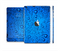 The Glowing Blue Vivid RainDrops Skin Set for the Apple iPad Mini 4