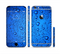 The Glowing Blue Vivid RainDrops Sectioned Skin Series for the Apple iPhone 6s