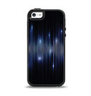 The Glowing Blue WaveLengths Apple iPhone 5-5s Otterbox Symmetry Case Skin Set