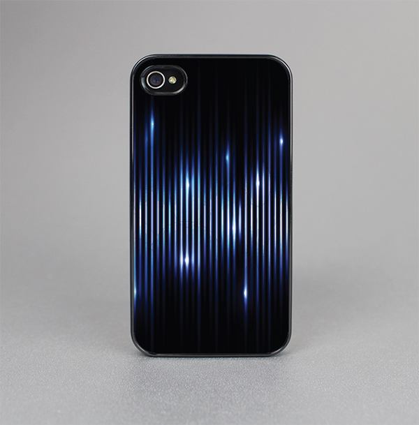 The Glowing Blue WaveLengths Skin-Sert for the Apple iPhone 4-4s Skin-Sert Case