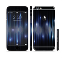 The Glowing Blue WaveLengths Sectioned Skin Series for the Apple iPhone 6s Plus