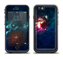 The Glowing Colorful Space Scene Apple iPhone 6/6s LifeProof Fre Case Skin Set