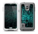 The Glowing Digital Green Dots Skin Samsung Galaxy S5 frē LifeProof Case