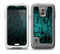 The Glowing Digital Green Dots Skin for the Samsung Galaxy S5 frē LifeProof Case