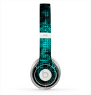 The Glowing Digital Green Dots Skin for the Beats by Dre Solo 2 Headphones
