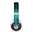The Glowing Digital Green Dots Skin for the Beats by Dre Studio (2013+ Version) Headphones