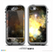 The Glowing Gold & Black Nebula Skin for the iPhone 5c nüüd LifeProof Case