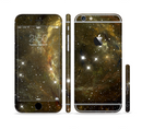 The Glowing Gold Universe Sectioned Skin Series for the Apple iPhone 6s Plus