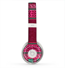 The Glowing Green & Pink Ethnic Aztec Pattern Skin for the Beats by Dre Solo 2 Headphones