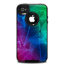 The Glowing Leaf Structure Skin for the iPhone 4-4s OtterBox Commuter Case