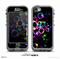 The Glowing Neon Bubbles Skin for the iPhone 5c nüüd LifeProof Case