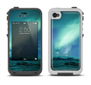 The Glowing Northern Lights Apple iPhone 4-4s LifeProof Fre Case Skin Set
