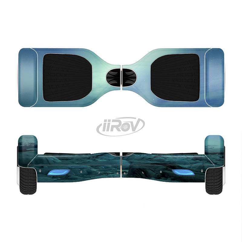 The Glowing Northern Lights Full-Body Skin Set for the Smart Drifting SuperCharged iiRov HoverBoard